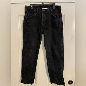 Rustler Black Relaxed Fit Jeans
